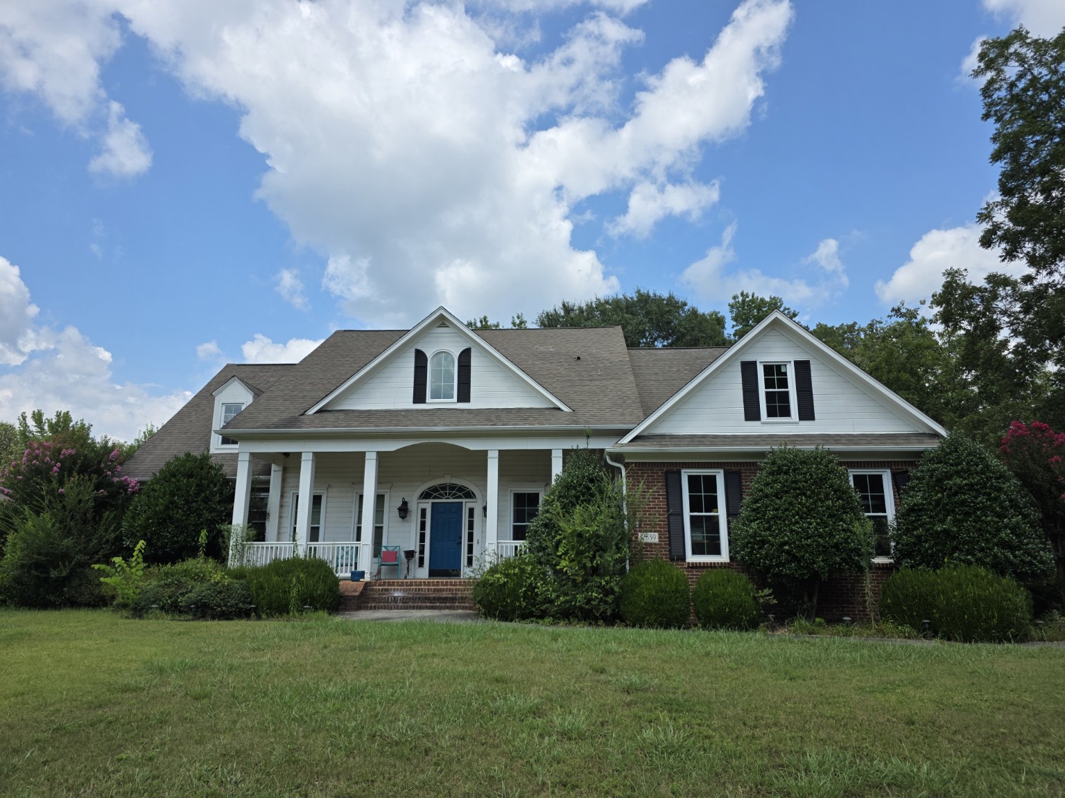 House before Laney roof replacement